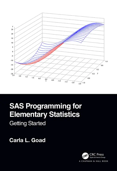 Cover of SAS Programming for Elementary Statistics