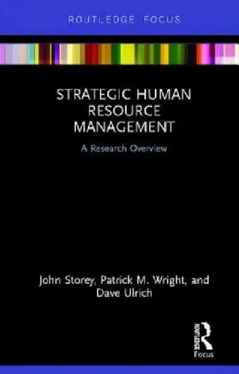 Cover of Strategic Human Resource Management