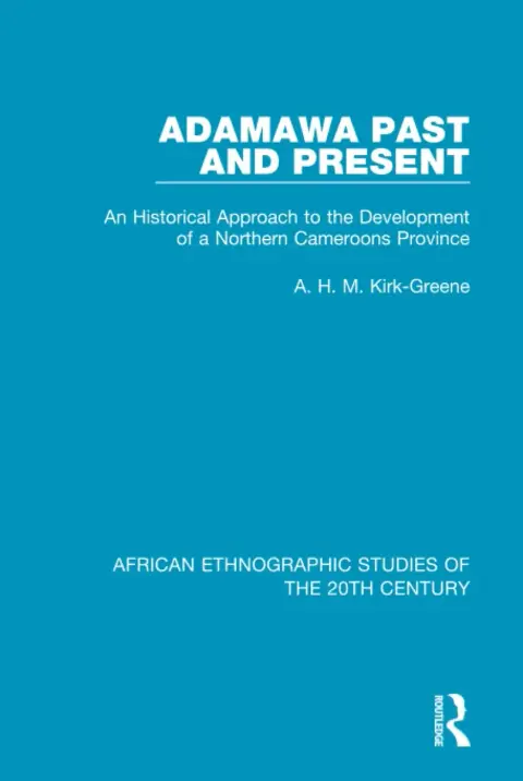 Cover of Adamawa Past and Present