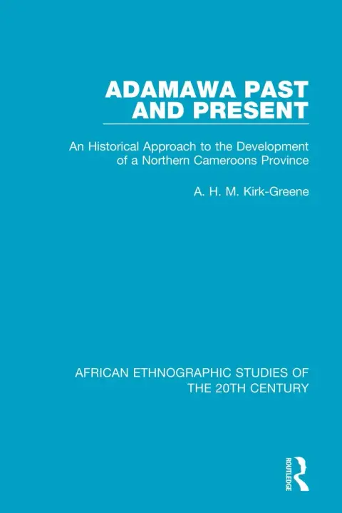 Cover of Adamawa Past and Present