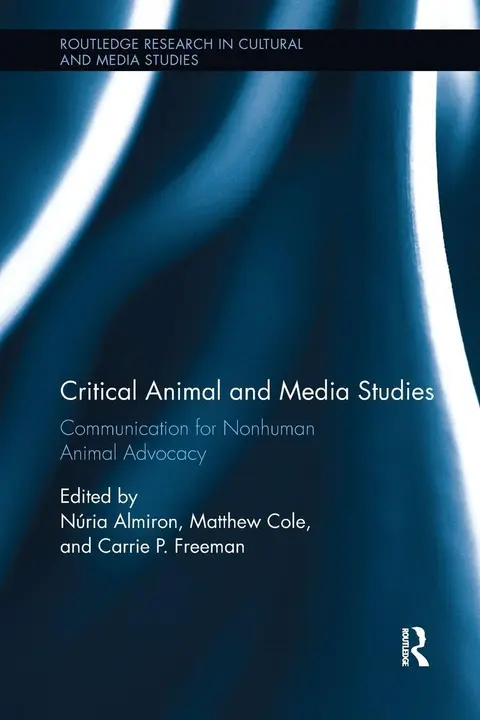 Cover of Critical Animal and Media Studies