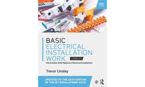 Cover of Basic Electrical Installation Work 9Ed