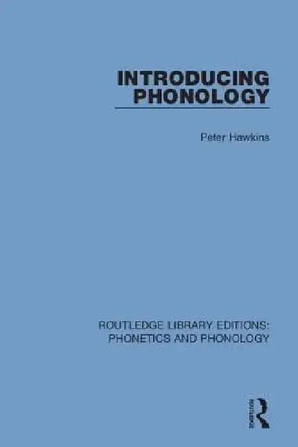 Cover of Introducing Phonology