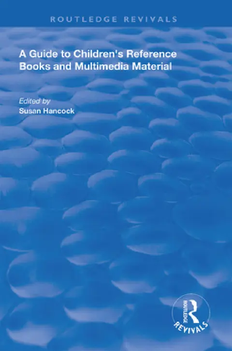 Cover of A Guide to Children's Reference Books and Multimedia Material