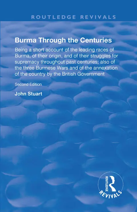 Cover of Burma Through the Centuries