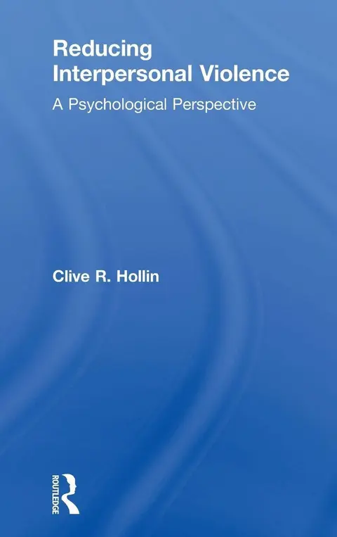 Cover of Reducing Interpersonal Violence