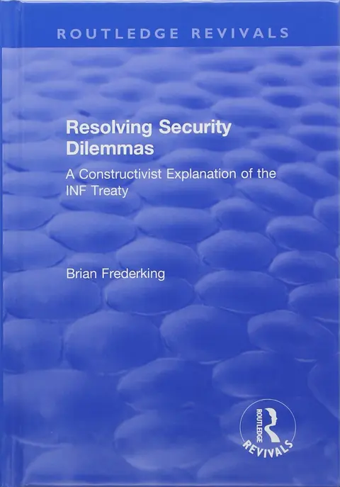 Cover of Resolving Security Dilemmas