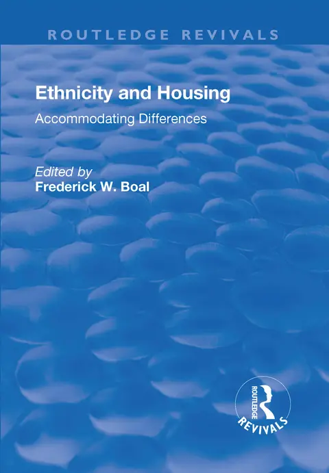 Cover of Ethnicity Housing