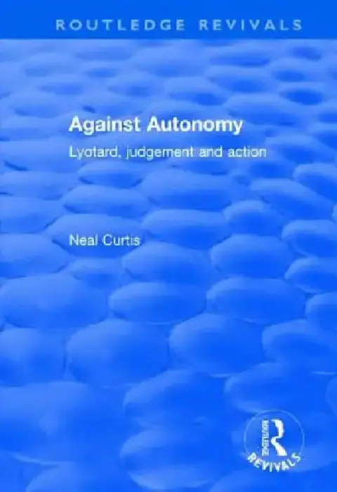 Cover of Against Autonomy