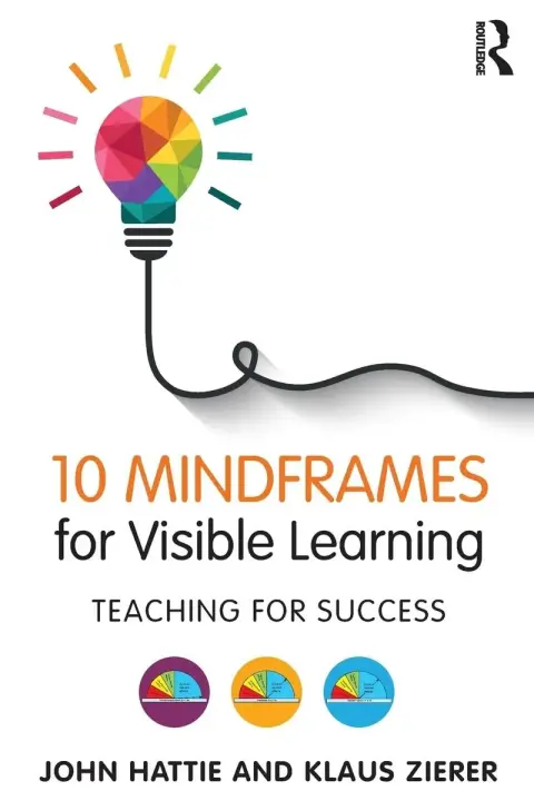 Cover of 10 Mindframes for Visible Learning