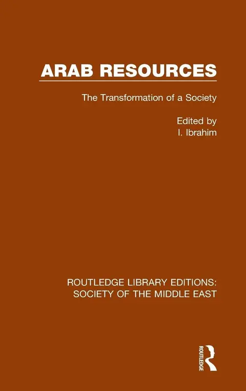 Cover of Arab Resources