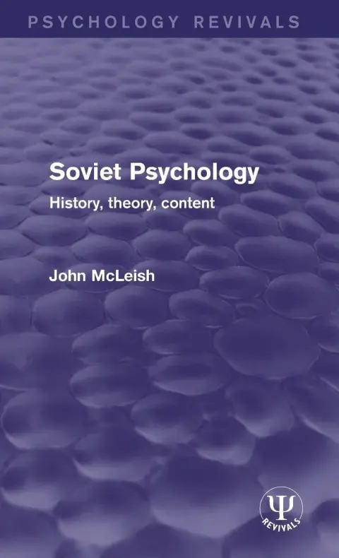 Cover of Soviet Psychology