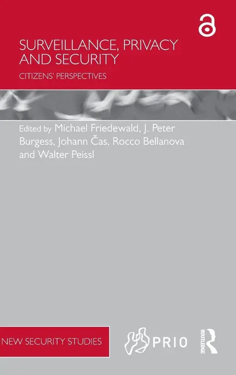 Cover of Surveillance, Privacy and Security