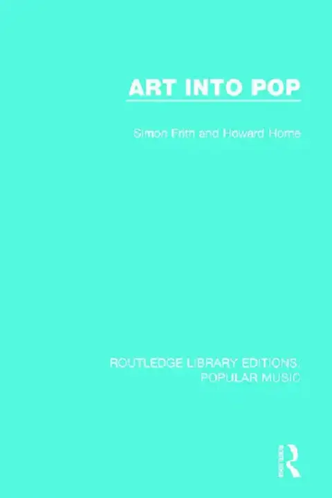 Cover of Art Into Pop