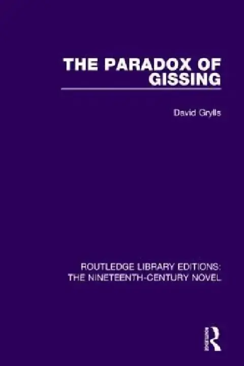 Cover of The Paradox of Gissing