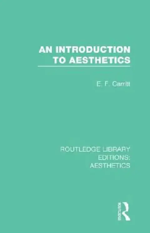Cover of An Introduction to Aesthetics