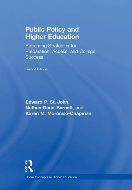 Cover of Public Policy and Higher Education