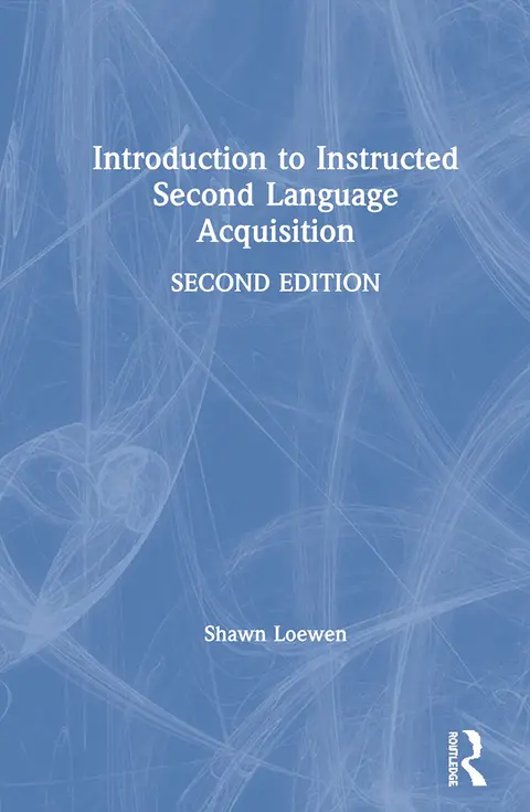 Cover of Introduction to Instructed Second Language Acquisition
