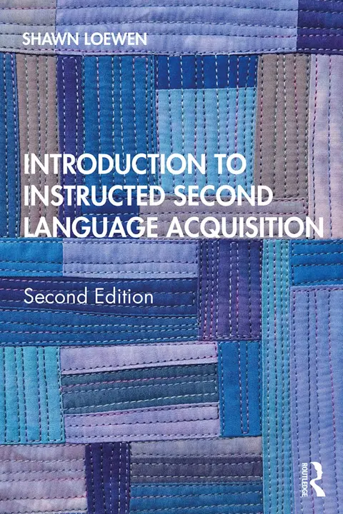 Cover of Introduction to Instructed Second Language Acquisition