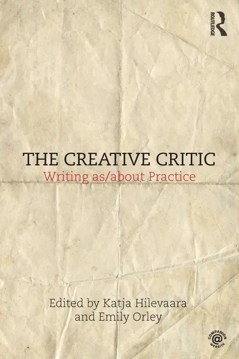 Cover of The Creative Critic