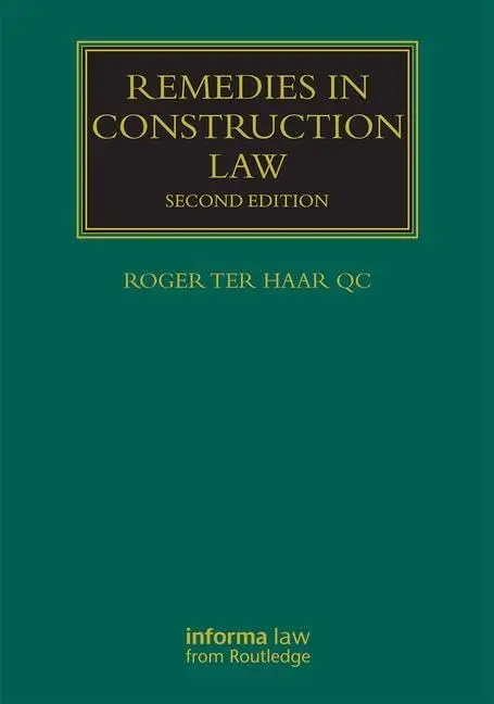 Cover of Remedies in Construction Law