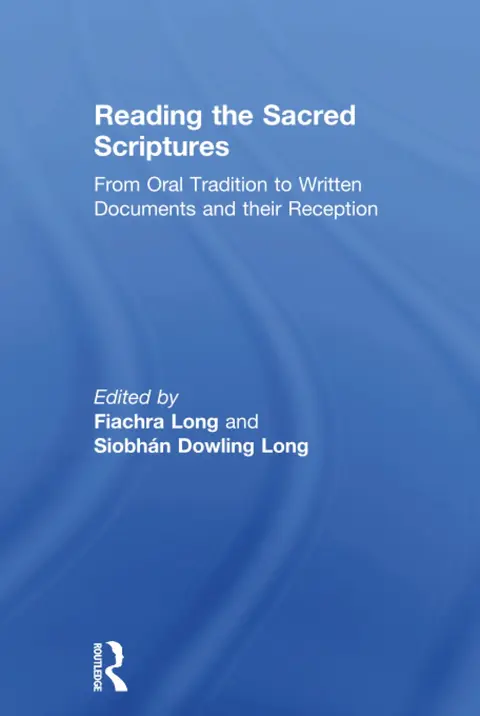 Cover of Reading the Sacred Scriptures