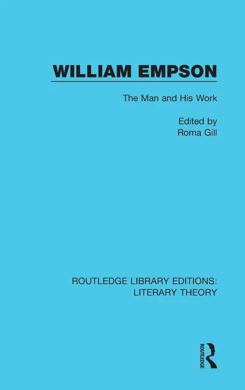 Cover of William Empson