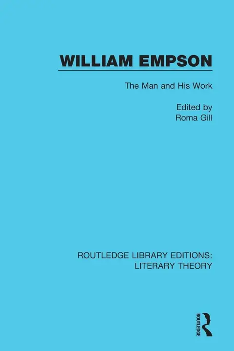 Cover of William Empson