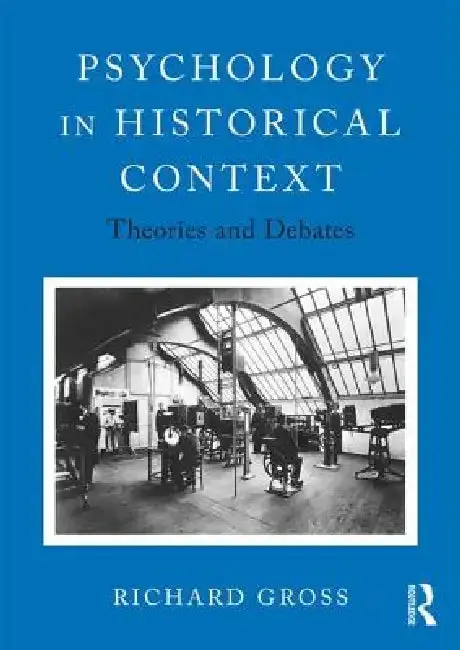 Cover of Psychology in Historical Context