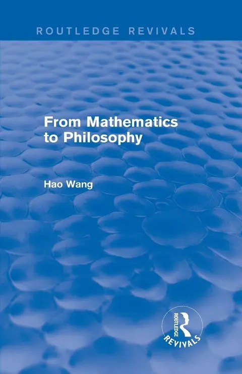 Cover of From Mathematics to Philosophy