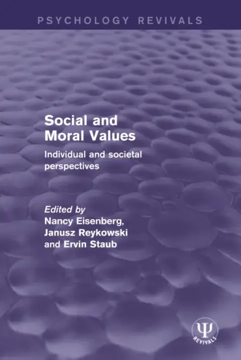 Cover of Social and Moral Values