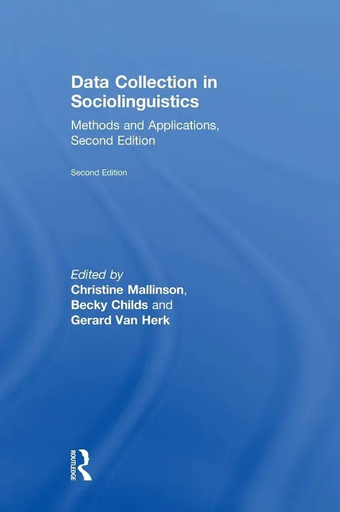 Cover of Data Collection in Sociolinguistics