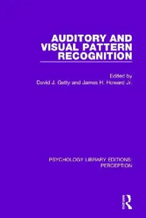 Cover of Auditory and Visual Pattern Recognition