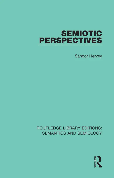 Cover of Semiotic Perspectives