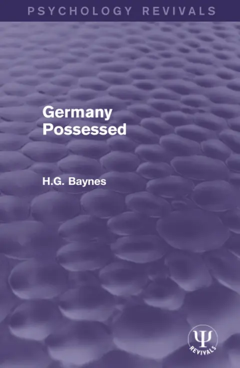 Cover of Germany Possessed