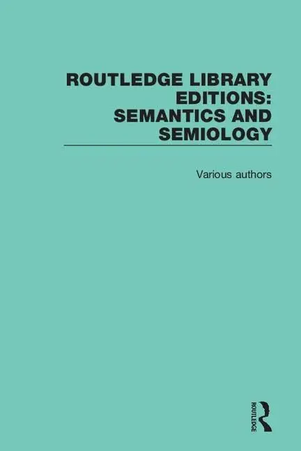 Cover of Routledge Library Editions