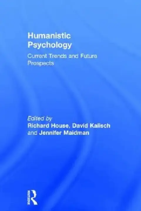 Cover of Humanistic Psychology
