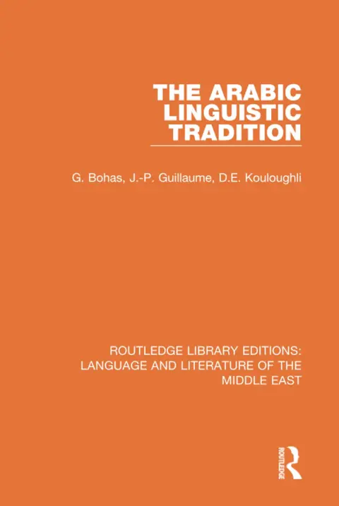 Cover of The Arabic Linguistic Tradition