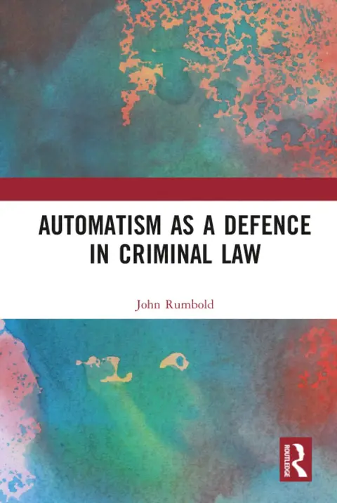 Cover of Automatism as a Defence