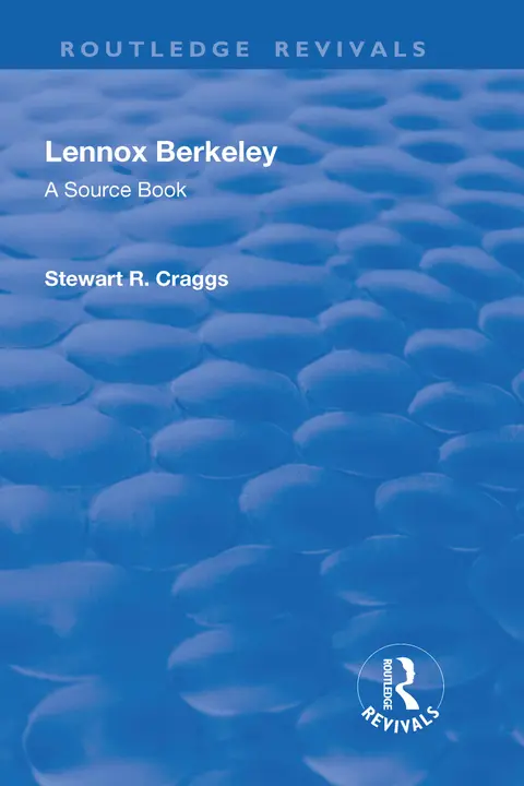 Cover of Lennox Berkeley