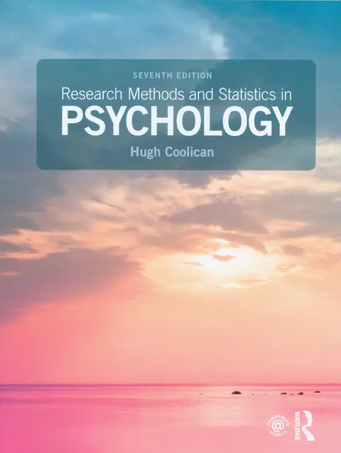 Cover of Research Methods and Statistics in Psychology