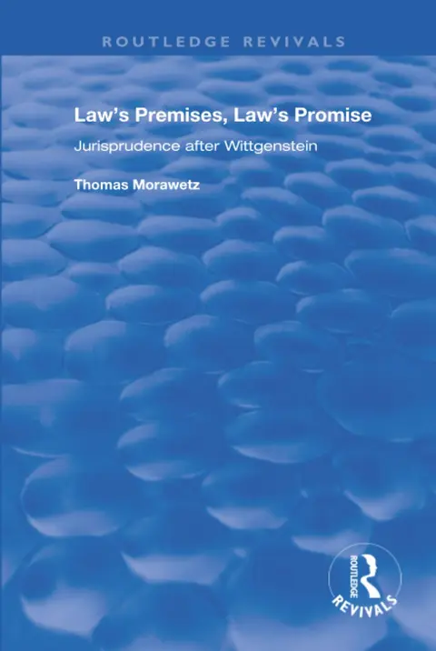 Cover of Law's Premises, Law's Promise