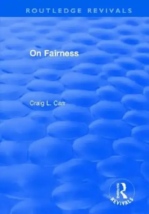 Cover of On Fairness