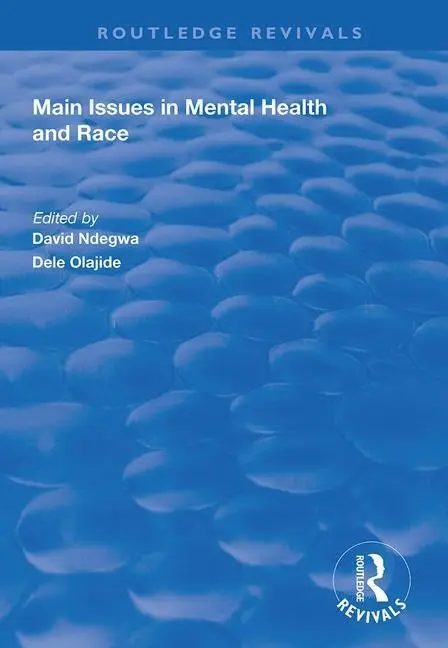 Cover of Main Issues in Mental Health and Race
