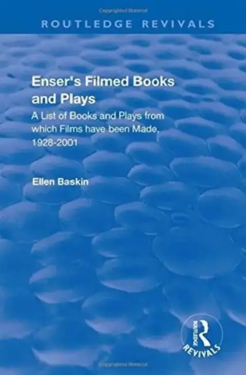 Cover of Enser's Filmed Books and Plays