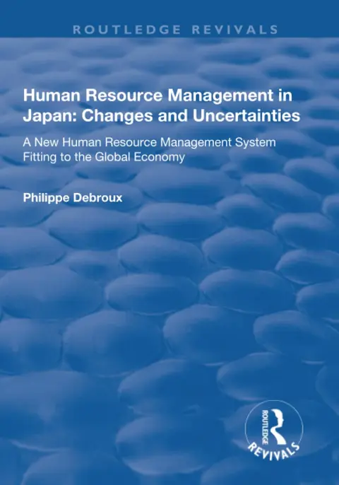 Cover of Human Resource Management in Japan