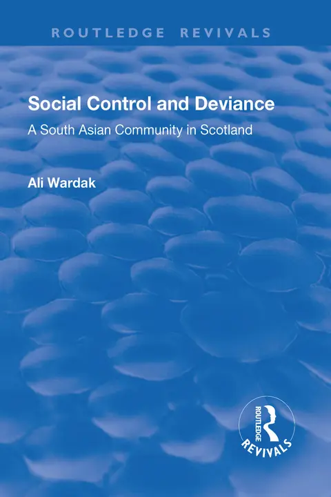 Cover of Social Control and Deviance