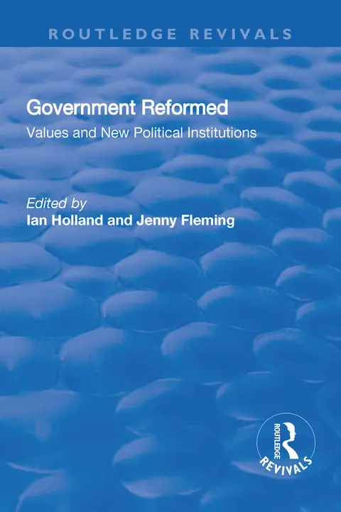 Cover of Government Reformed