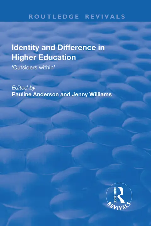 Cover of Identity and Difference in Higher Education