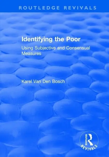 Cover of Identifying the Poor